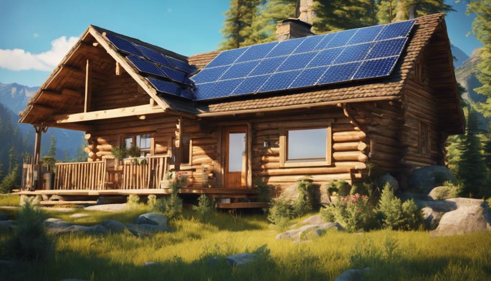 eco friendly energy for cabin
