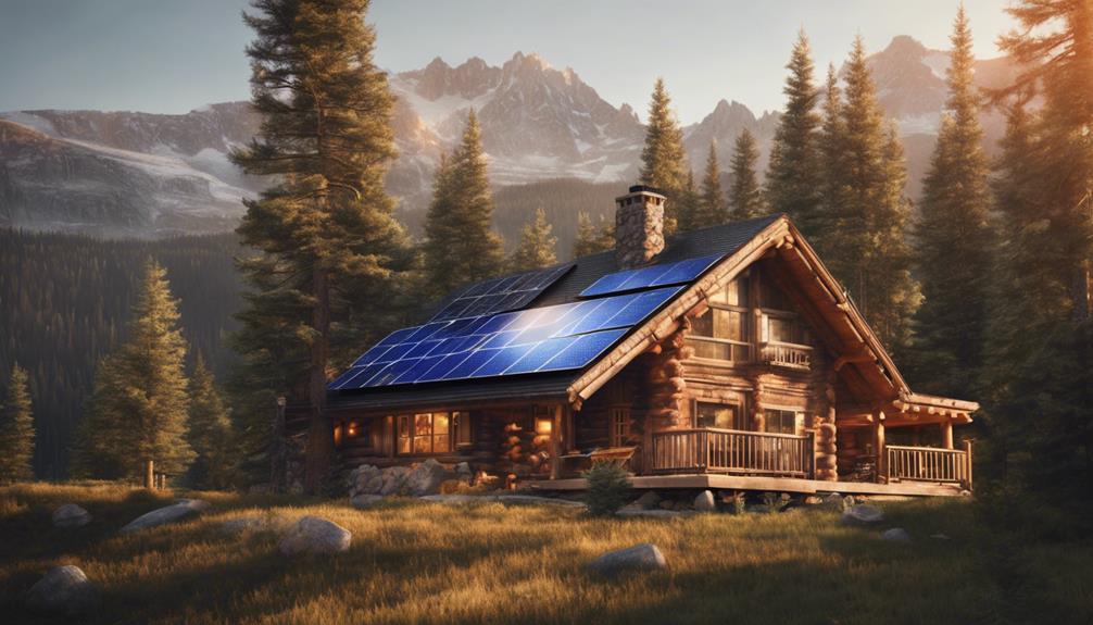 Solar Panels for Mountain Cabins