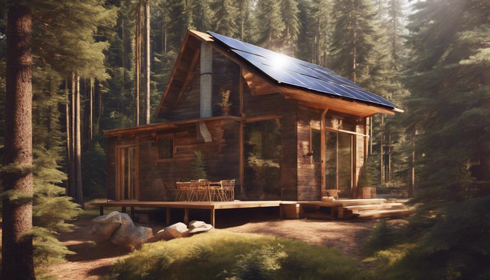 Solar Panels for Cabin in the Woods