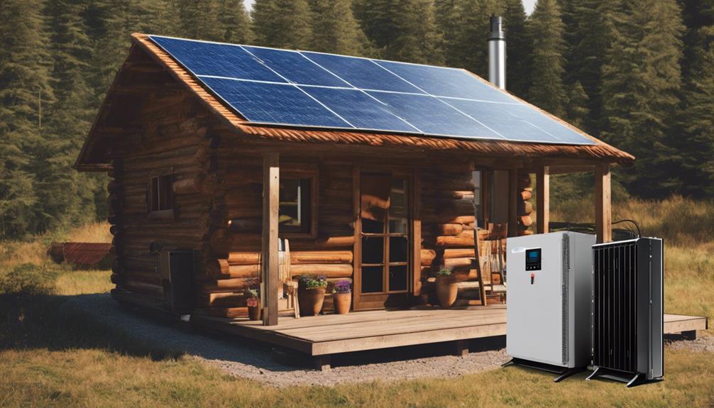 Solar Panel Inverter for Cabin