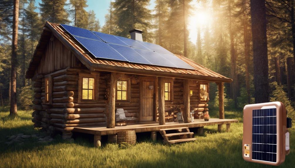 Portable Solar Panels for Cabins