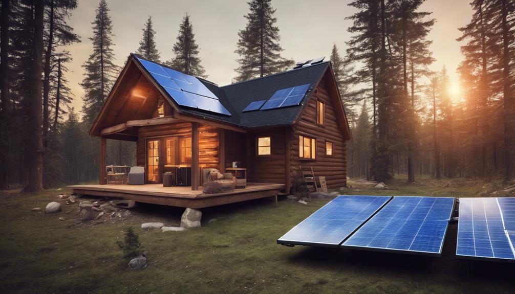 Cabin Solar Panel Kits
