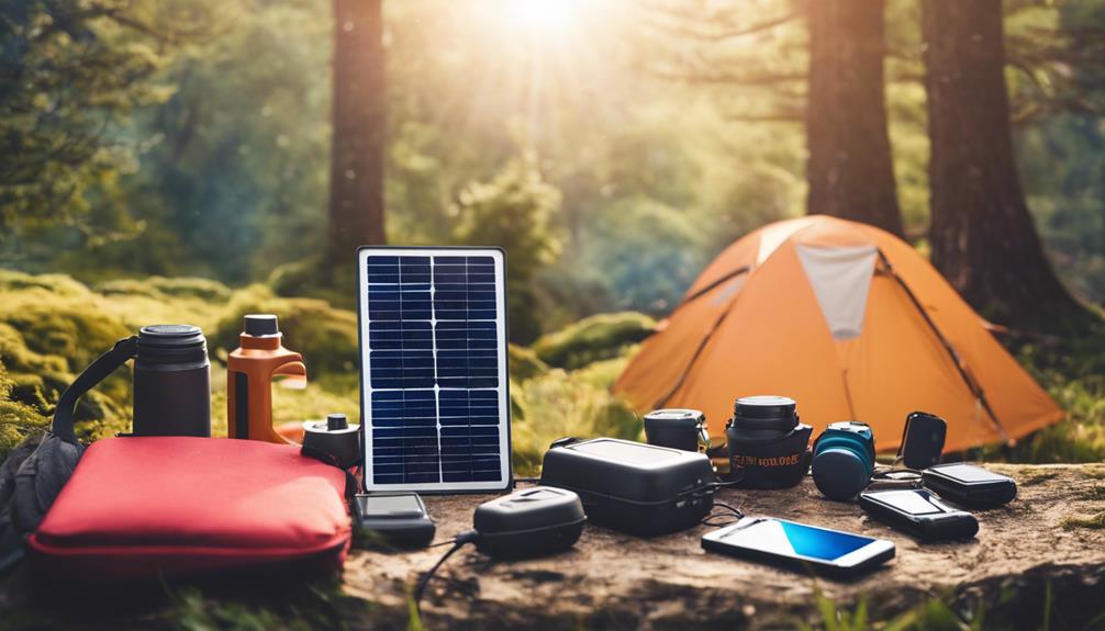 Portable Solar Power Packs for Camping