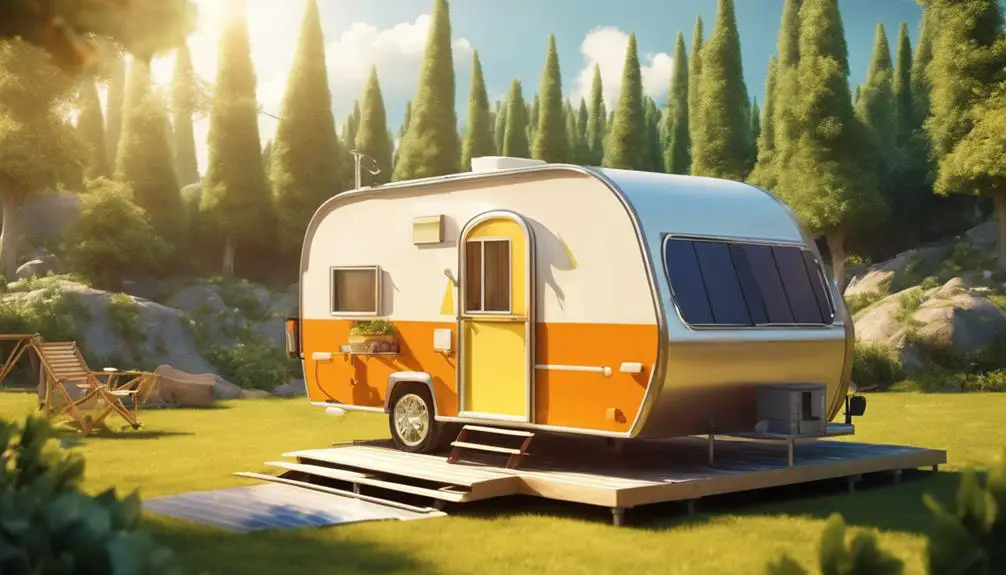 Solar Powered Caravans