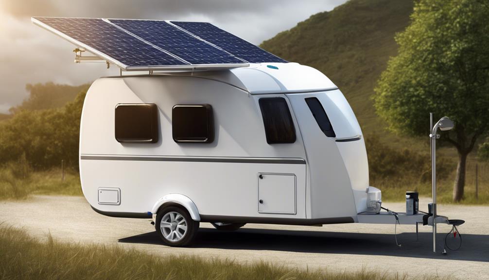 Compact Solar Panels for Caravans