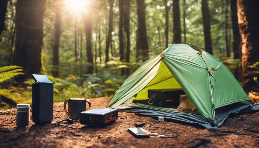 green energy camping gear