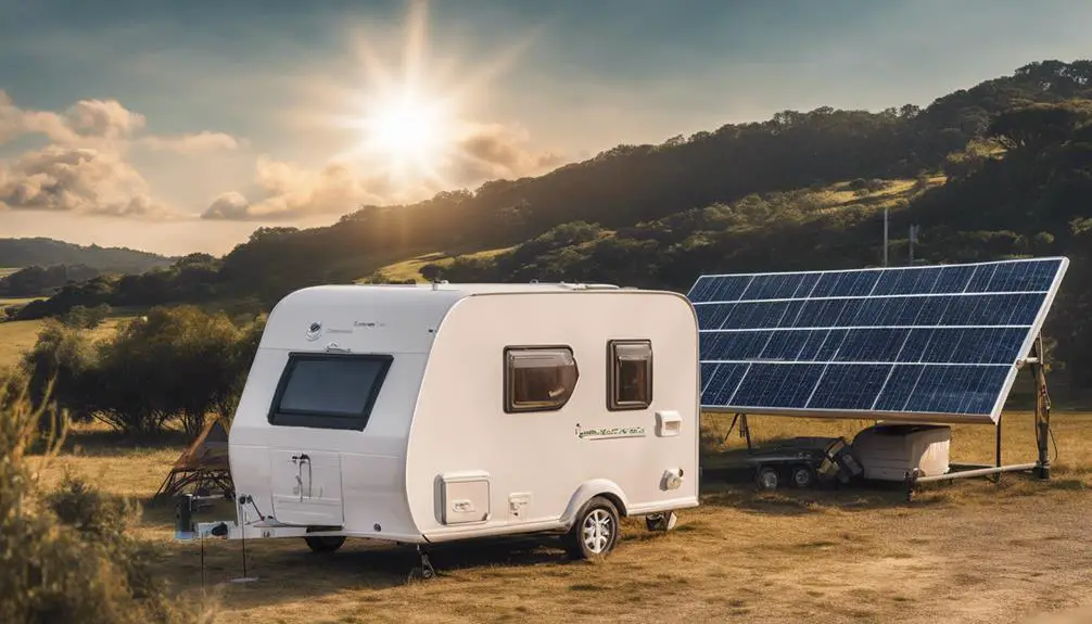 powering caravans with sun