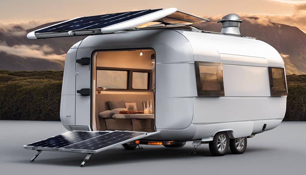 solar panels for caravans