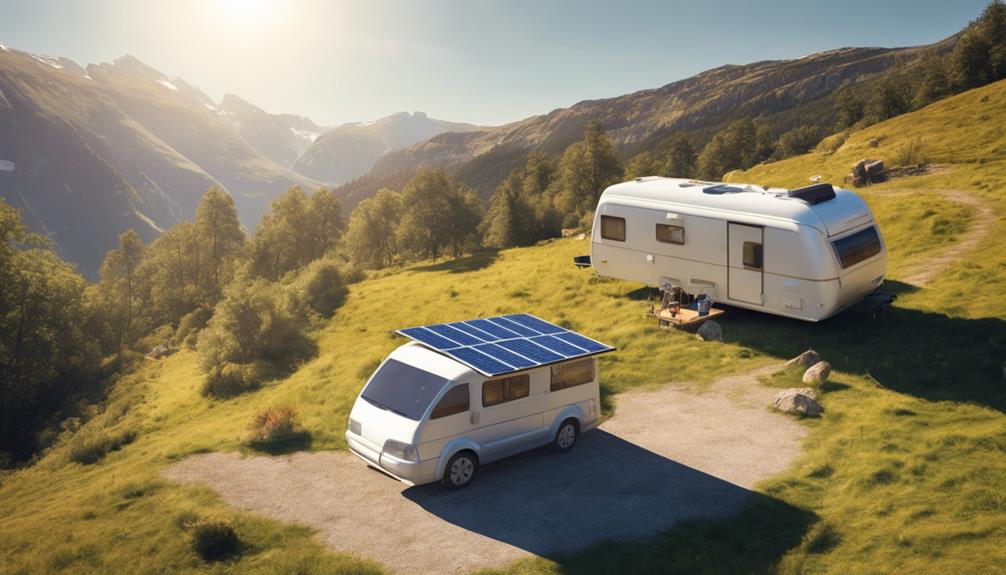 Benefits of Solar Panels for Caravans